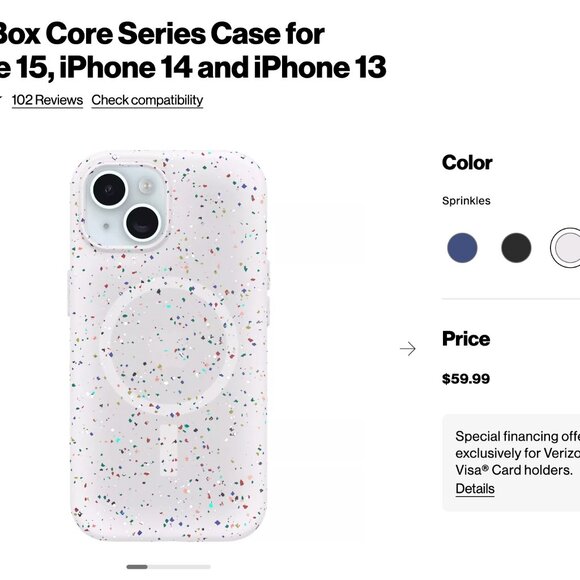 OtterBox Core Series Case for iPhone 15, iPhone 14 and iPhone 13 - Picture 2 of 3